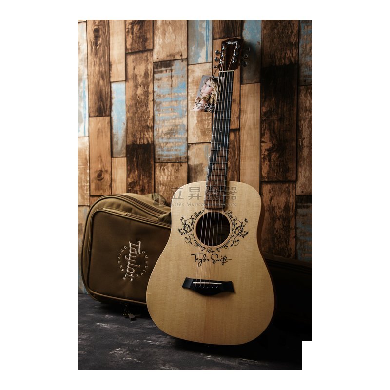 Taylor Taylor TS-BT 34吋 旅行吉他 Taylor Swift 泰勒絲簽名款 Baby Taylor 雲杉面單板 附原廠琴袋 — 三峽木吉他 / 民謠吉他