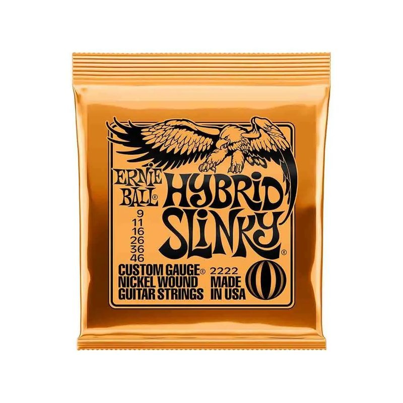 Ernie Ball Ernie Ball Hybrid Slinky 2222 鎳纏繞 電吉他套弦 09-46 — 三峽木吉他 / 民謠吉他