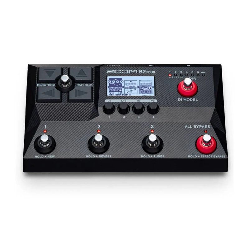 Zoom ZOOM B2 Four 電貝斯綜合效果器 — 三峽吉他 / Bass