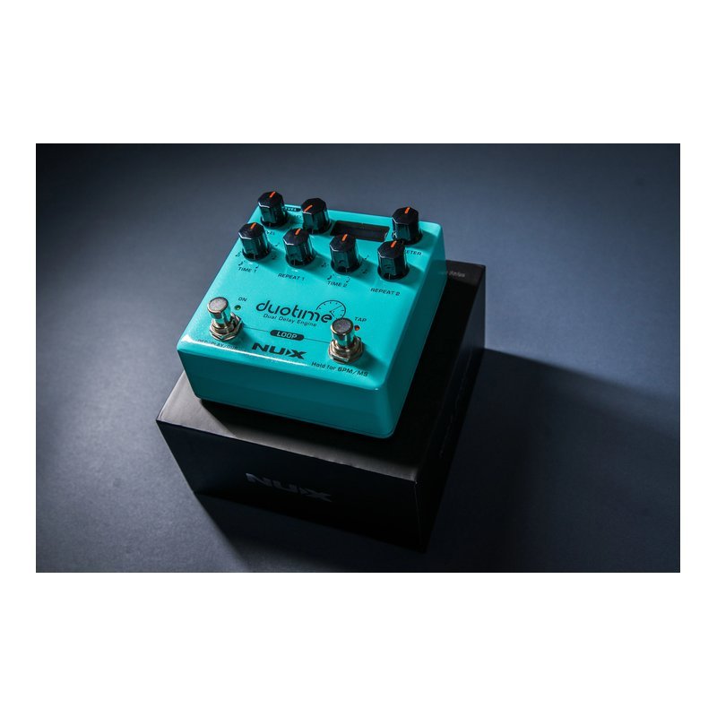 NUX NUX Duotime delay (NDD-6) 真立體聲 延遲效果器 (官網限定贈送導線) — 三峽效果器