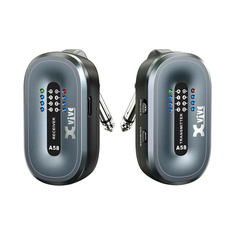 Xvive A58 Guitar Wireless System 無線傳輸介面 無線導線｜無線發射器、接收器｜無線導線、無線麥克風 — 三峽麥克風