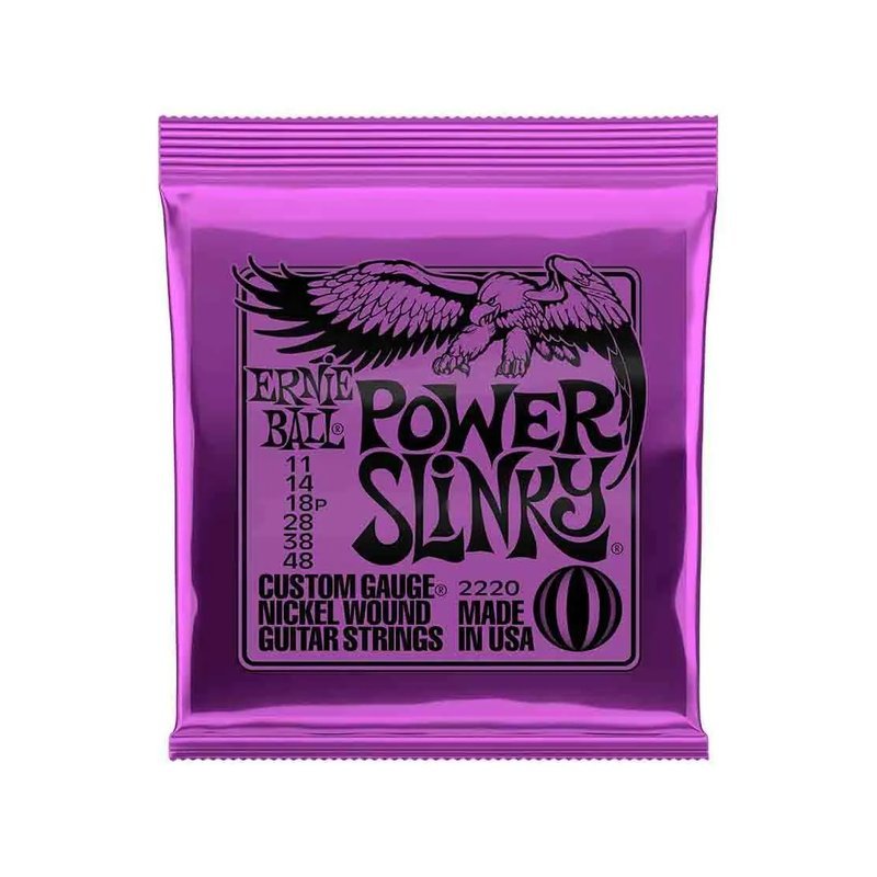 Ernie Ball Ernie Ball Power Slinky 2220 鎳纏繞 電吉他套弦 11-48 — 三峽木吉他 / 民謠吉他