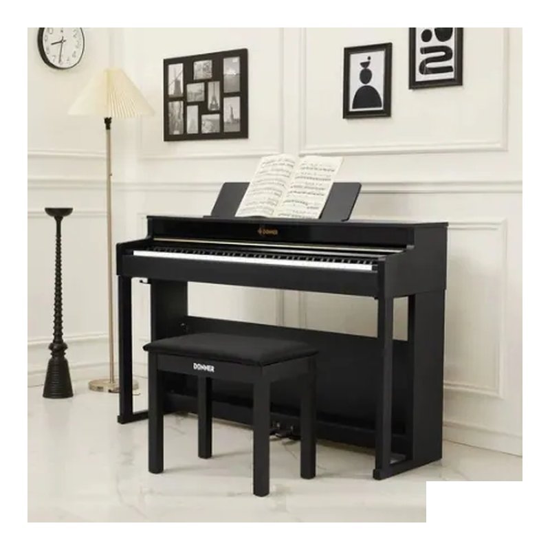 Donner Donner DDP-400 專業 88鍵 電鋼琴 漸進式 錘擊式 逐級配重 立式 數位鋼琴 — 三峽電鋼琴 / 鍵盤