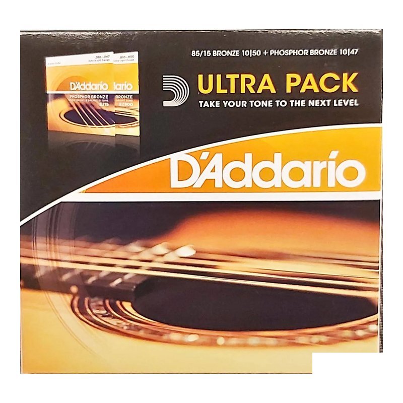 D'Addario D'Addario EZ900-EJ15 Twin Pack 綜合民謠吉他弦 — 三峽木吉他 / 民謠吉他