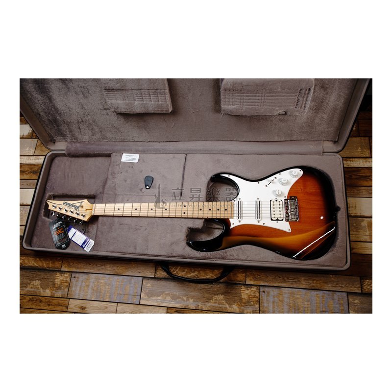 Ibanez 電吉他 Ibanez AT10P-SB 夕陽漸層色 Andy Timmons簽名款 小搖座 附Case AT-10P — 三峽電吉他