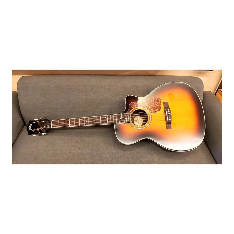 Guild Guild OM-260CE DELUXE IN ANTIQUE BURST 面單板 電木吉他(附原廠厚袋) — 三峽木吉他 / 民謠吉他