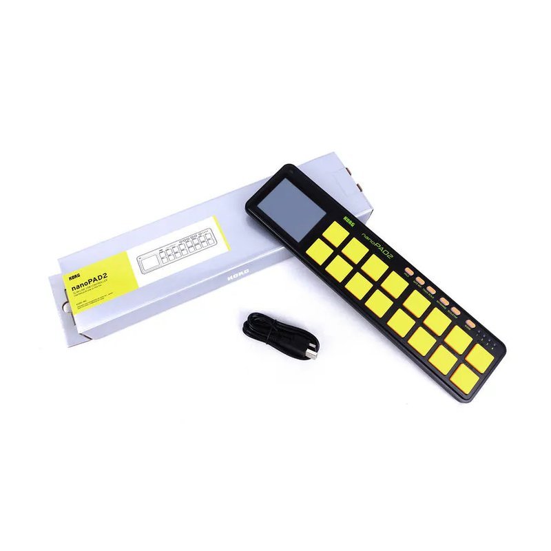 KORG KORG NANOPAD2 ORGR 最新二代 MIDI 控制器 橘黃 限量款 — 三峽電鋼琴 / 鍵盤