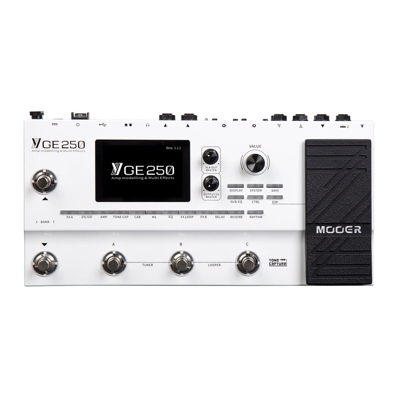 Mooer MOOER GE250 前級模擬 綜合效果器 — 三峽鼓 / 打擊