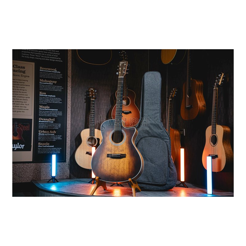 PlayEnjoy 享彈 SO-GA 41吋 GA桶 復古擦色漸層 雲杉木面單 胡桃木側背板 Fret圓導角 附10mm厚琴袋 — 三峽配件 / 週邊