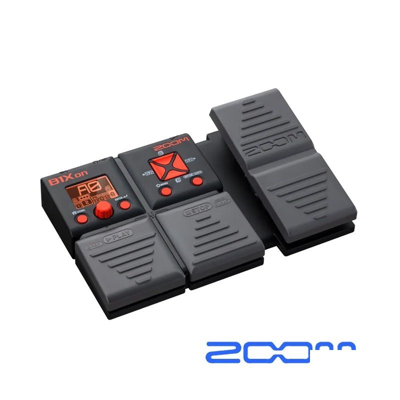 Zoom ZOOM B1Xon 電貝斯綜合效果器｜入門首選 100種音色 — 三峽吉他 / Bass
