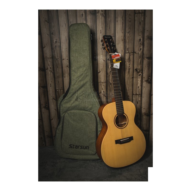 Starsun STARSUN S1-OM 木吉他 雲杉面單 含原廠15mm厚袋 — 三峽木吉他 / 民謠吉他