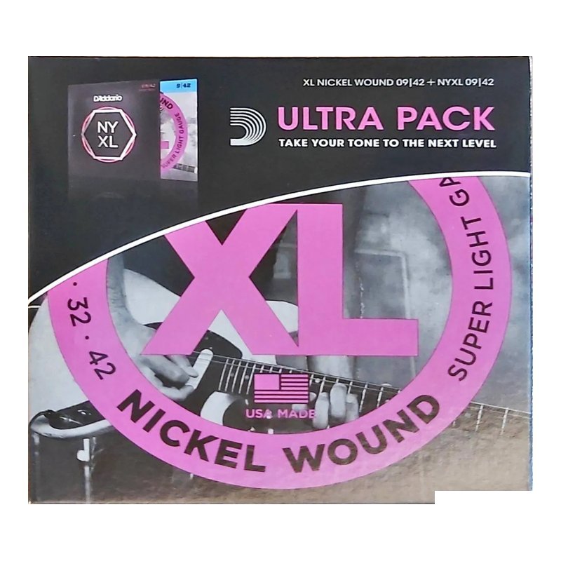 D'Addario D'Addario EXL120-NYXL0942 Twin Pack 綜合電吉他弦 — 三峽電吉他