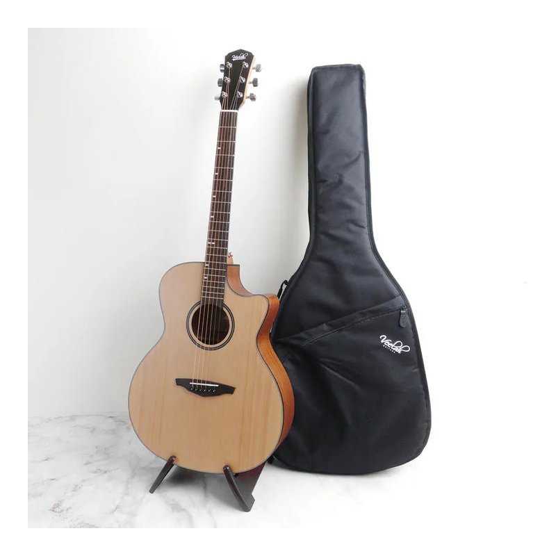 Veelah Veelah VGACSM 雲杉 桃花心木 合板 缺角 木吉他【附原廠琴袋】 — 三峽木吉他 / 民謠吉他