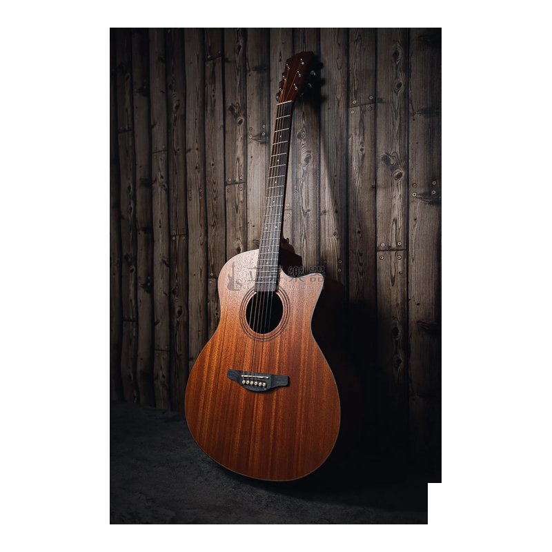 METRIC METRIC MTC-M22 41吋 全桃花心木合板 GA桶缺角 (附琴袋、配件包) — 三峽木吉他 / 民謠吉他