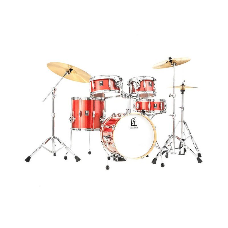 匠 Craftsman C-RD1005-Gogig 爵士鼓組 旅行鼓 楓木 紅色【不含鈸】 — 三峽鼓 / 打擊