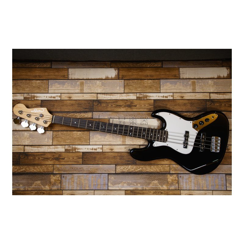 貝斯 Check Save HB-002BK Jazz Bass 黑色 電貝斯 附琴袋 HB 002 BK HB002 — 三峽吉他 / Bass