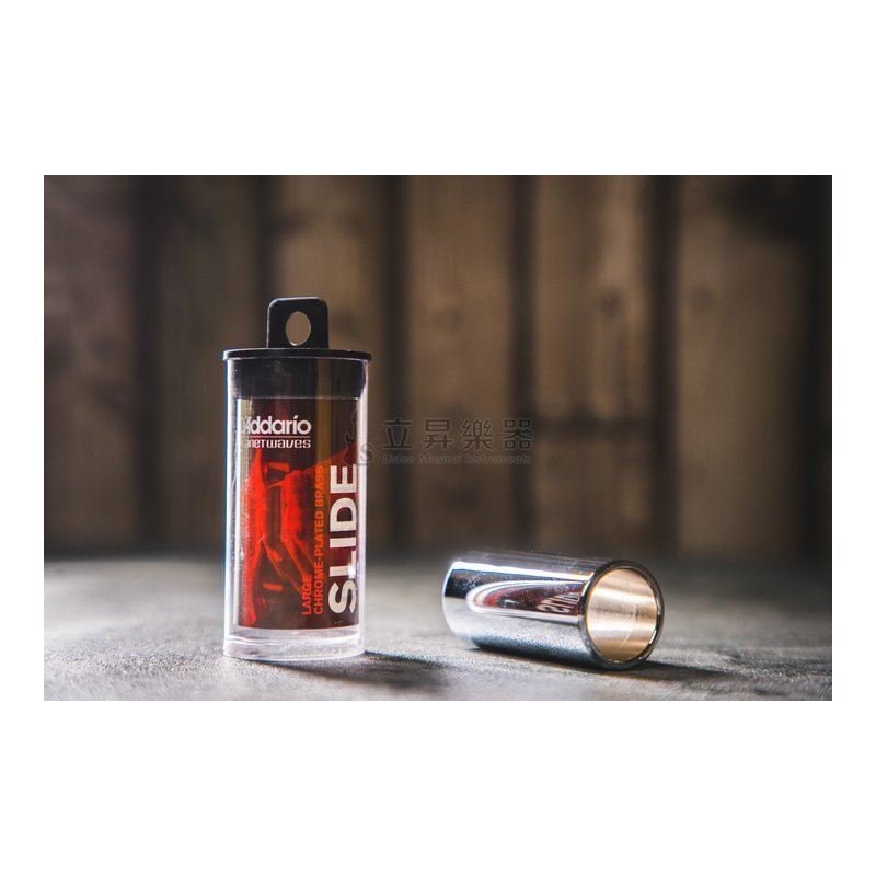 Planet Waves Planet Waves PWCBS-SL 金屬滑音管 Large CHROME-PLATED BRASS (鍍鉻黃銅) — 三峽配件 / 週邊