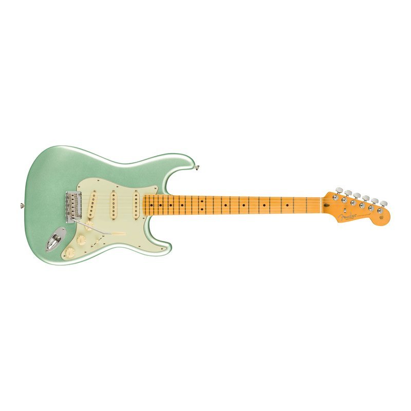 Fender Fender American Professional II Stratocaster Maple Mystic Surf Green 衝浪綠 美廠 — 三峽電吉他