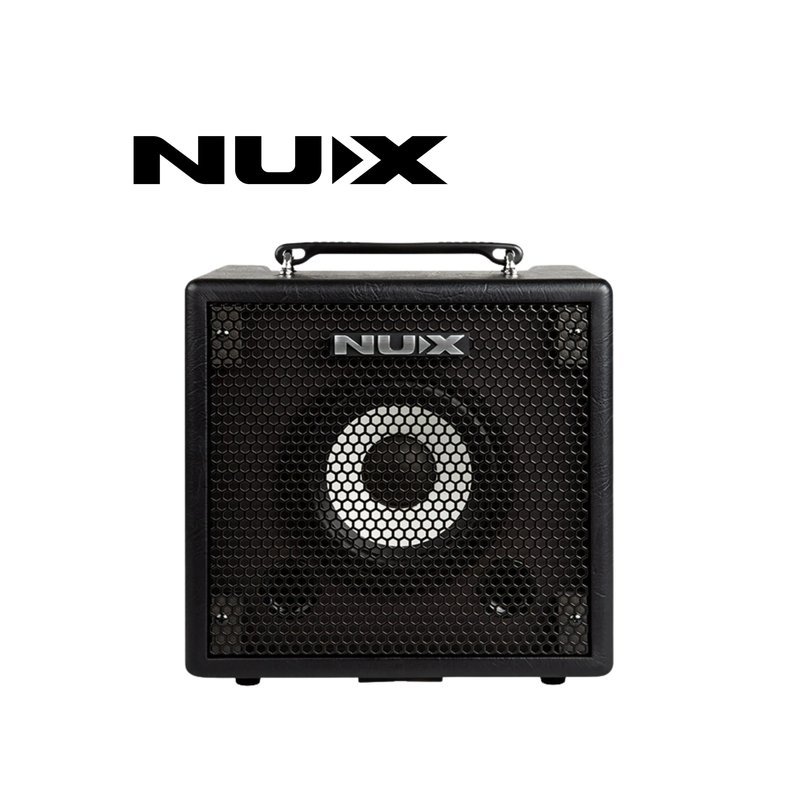 NUX NUX Mighty Bass 50BT 貝斯音箱 附NMP-2切換踏板 50W 藍芽 外接藍芽 藍芽播放 連結APP — 三峽木吉他 / 民謠吉他