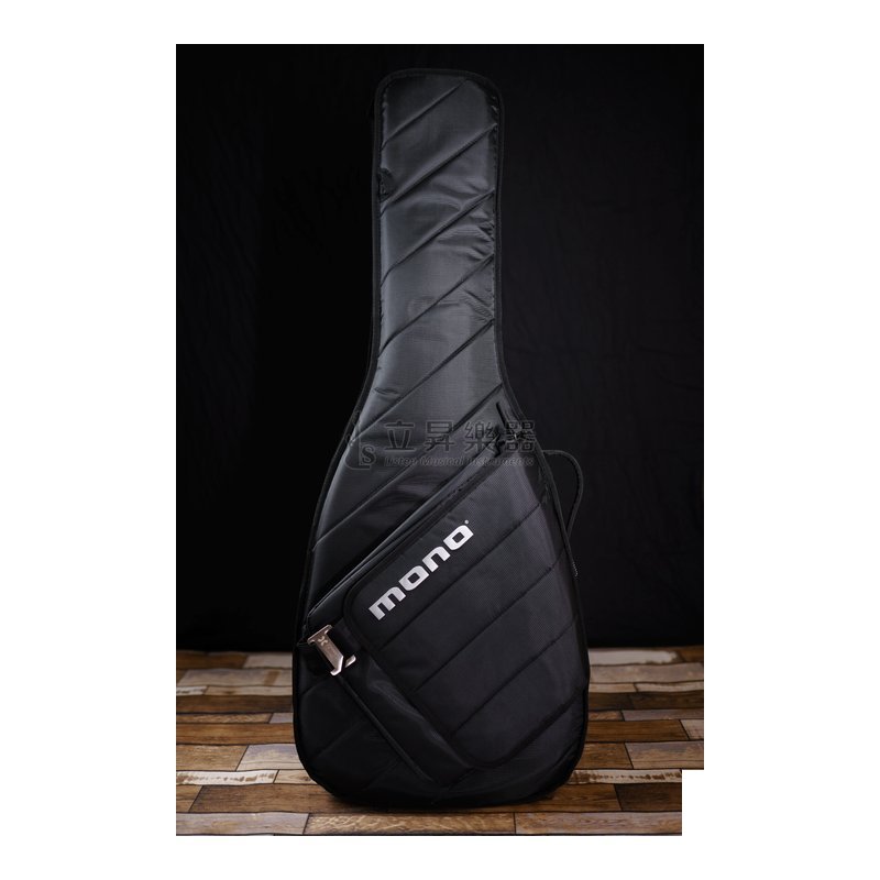 MONO MONO M80-SEG-BLK 電吉他袋 厚琴袋 軟琴盒 黑色 防震防潑水 — 三峽木吉他 / 民謠吉他