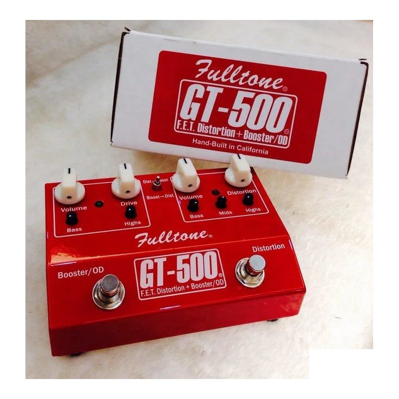 Fulltone GT-500 經典 美國手工 單顆破音效果器 原廠代理公司貨 — 三峽吉他 / Bass