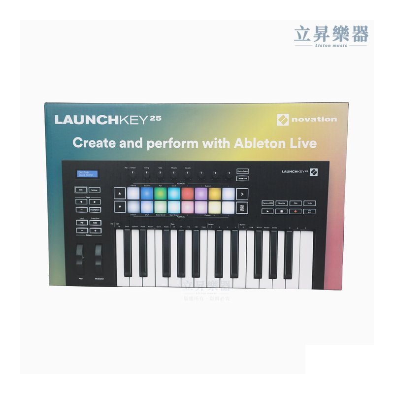 Novation 第三代 Novation Launchkey MKIII 主控鍵盤 【25鍵】 — 三峽電鋼琴 / 鍵盤