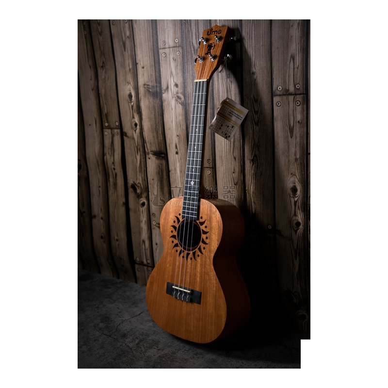 UMA UMA VALI-ST 太陽圖騰 桃花心木面單 26吋 烏克麗麗【附原廠琴袋】 — 三峽烏克麗麗