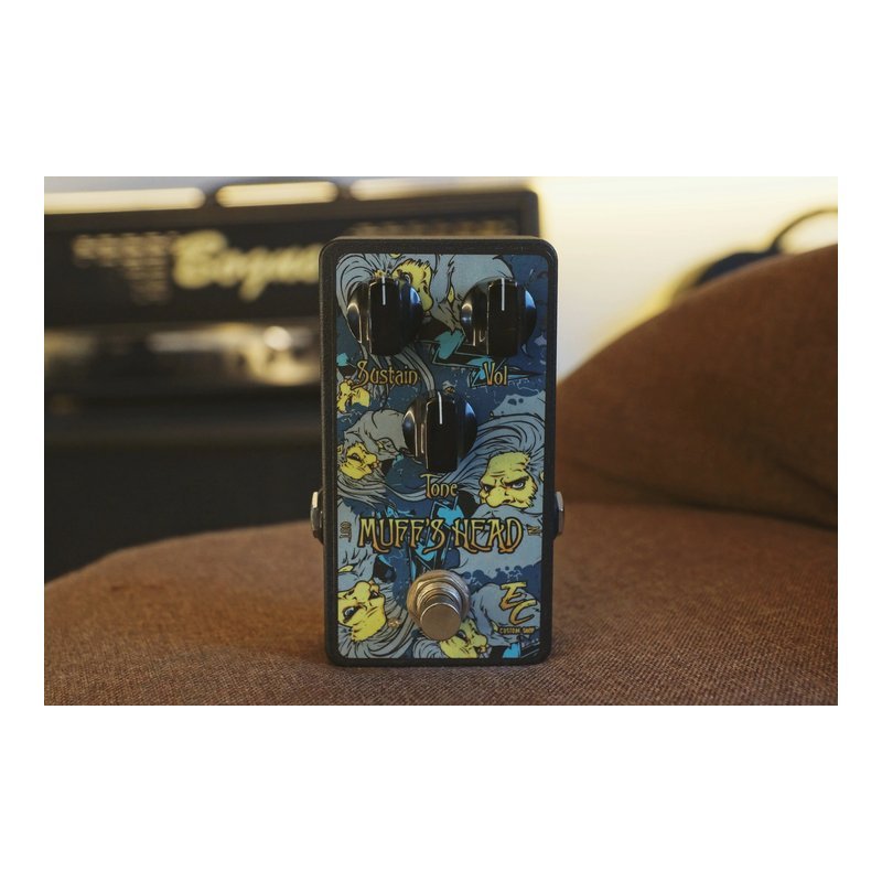 EC EC PEDALS｜Muffs Head Fuzz+Distrotion 手工破音效果器 — 三峽效果器