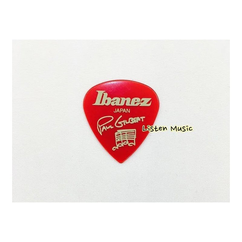 Ibanez Ibanez Pick Paul Gilbert 簽名款彈片 1000PGCA 日本製 — 三峽Pick