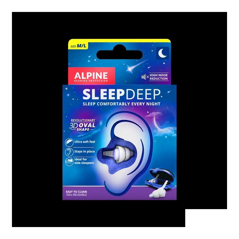 荷蘭品牌 Alpine Hearing Protection 聽力保護 SleepDeep 舒眠耳塞系列 — 三峽錄音 / 音響