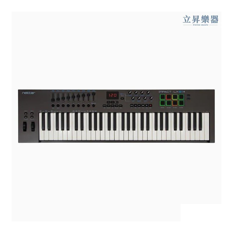 Nektar Impact LX61+ 主控鍵盤 61鍵 Midi Keyboard — 三峽鍵盤 / 鋼琴