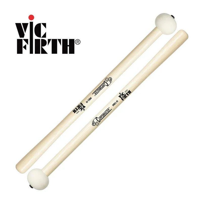 VIC VIC FIRTH VFPX-MB1H 行進大鼓槌 棉頭 (18”-22”) — 三峽鼓 / 打擊