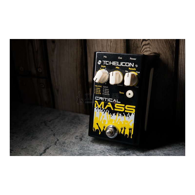 TC TC HELICON CRITICAL MASS 人聲效果器 殘響 合聲 效果器 公司貨 — 三峽效果器