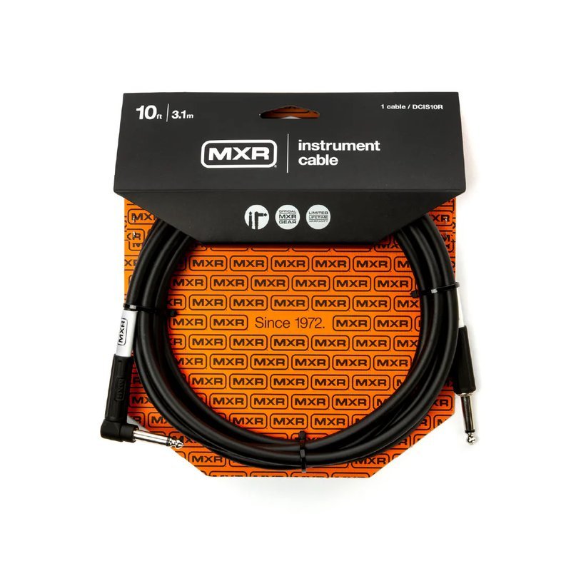 Dunlop Dunlop / MXR DCIS R系列 TS(6.3)-TS(6.3) 訊號線(直-L頭) (多種尺寸可選) — 三峽導線