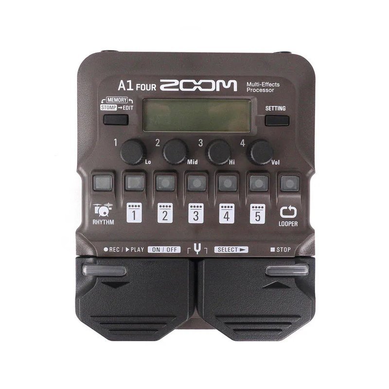 Zoom ZOOM A1 Four 木吉他 綜合效果器 — 三峽弦樂器