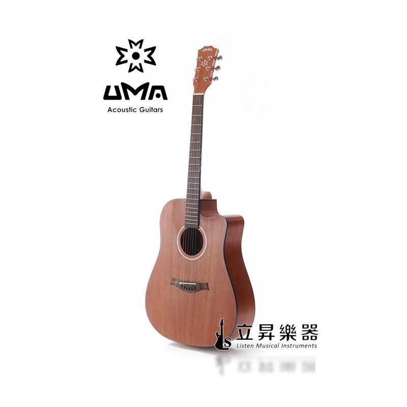 UMA UMA D-15M 全桃花心木 缺角 41吋 合板 附原廠灰色厚袋 D15M UMA15 入門首選 — 三峽配件 / 週邊