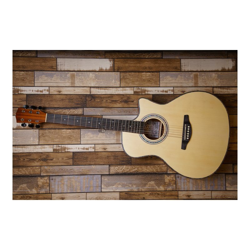 METRIC METRIC MTC-S21 40吋 雲杉面板 合板 GA桶缺角 — 三峽木吉他 / 民謠吉他