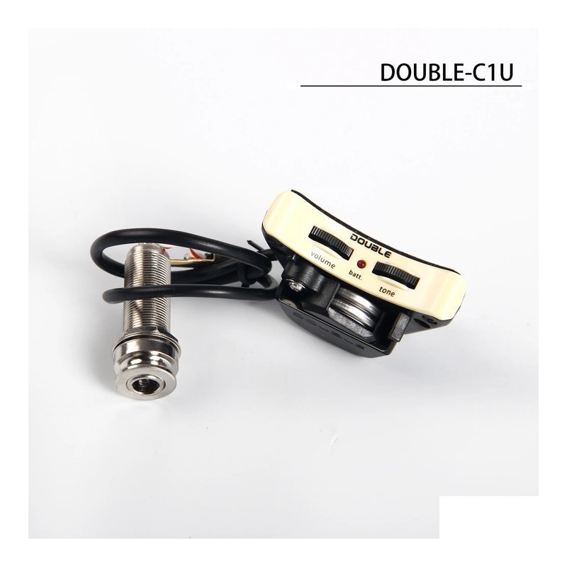 DOUBLE Double C1U 烏克麗麗專用 下弦枕式 單系統拾音器 Ukulele Pick up — 三峽烏克麗麗