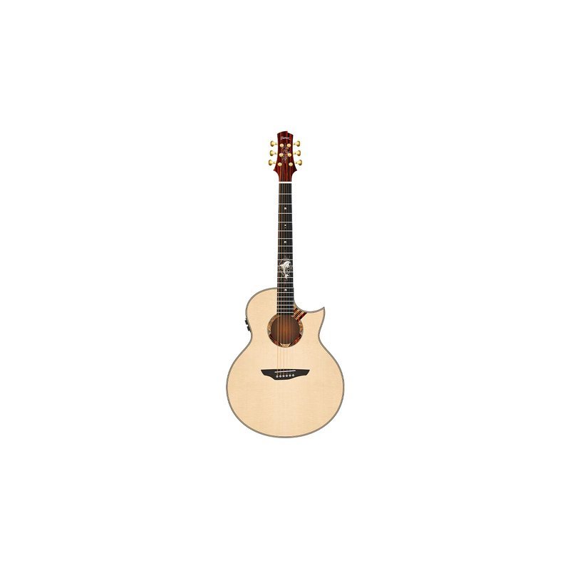 Trumon Dolphin 1955TPL 楚門3.0 海豚物語 全單 尖角 38吋 旅行吉他 — 三峽吉他 / Bass