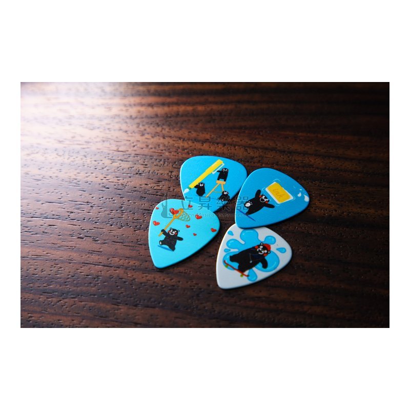 熊本熊 GPI-Kumamon 0.46mm Pick 吉他彈片 四款可選 — 三峽吉他 / Bass