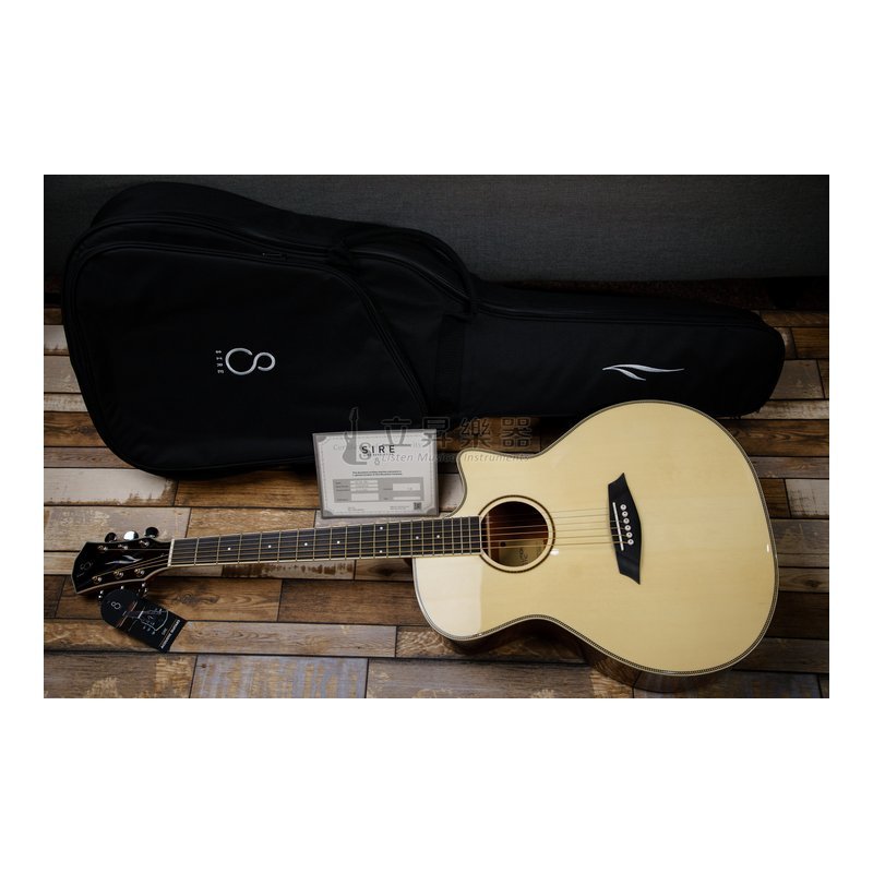 木吉他 SIRE R2-GA  NA 原木色 木吉他 SIRE R2-GA NA 原木色 / TS 漸層色 雲杉木面板 桃花心木側背板 合板木吉他 缺角 附袋 R2 GA — 三峽木吉他 / 民謠吉他