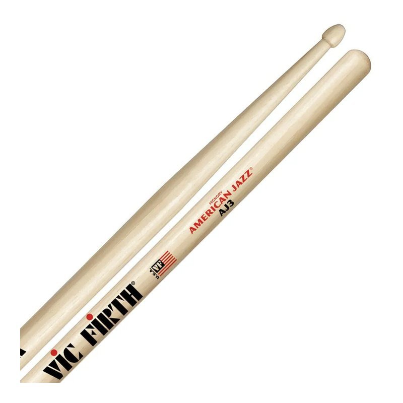 Vic Firth Vic Firth VFPX-AJ3 胡桃木鼓棒 American JAZZ — 三峽鼓 / 打擊