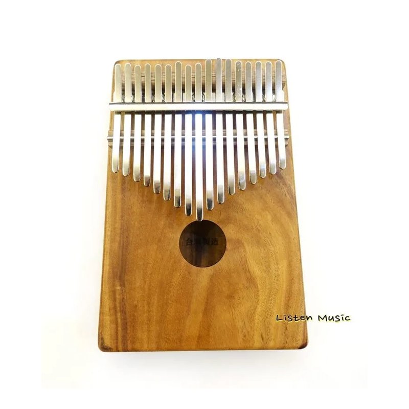 台灣製造 卡林巴 拇指琴 17音 相思木單板 贈送台製軟盒 調音器 — 三峽鼓 / 打擊
