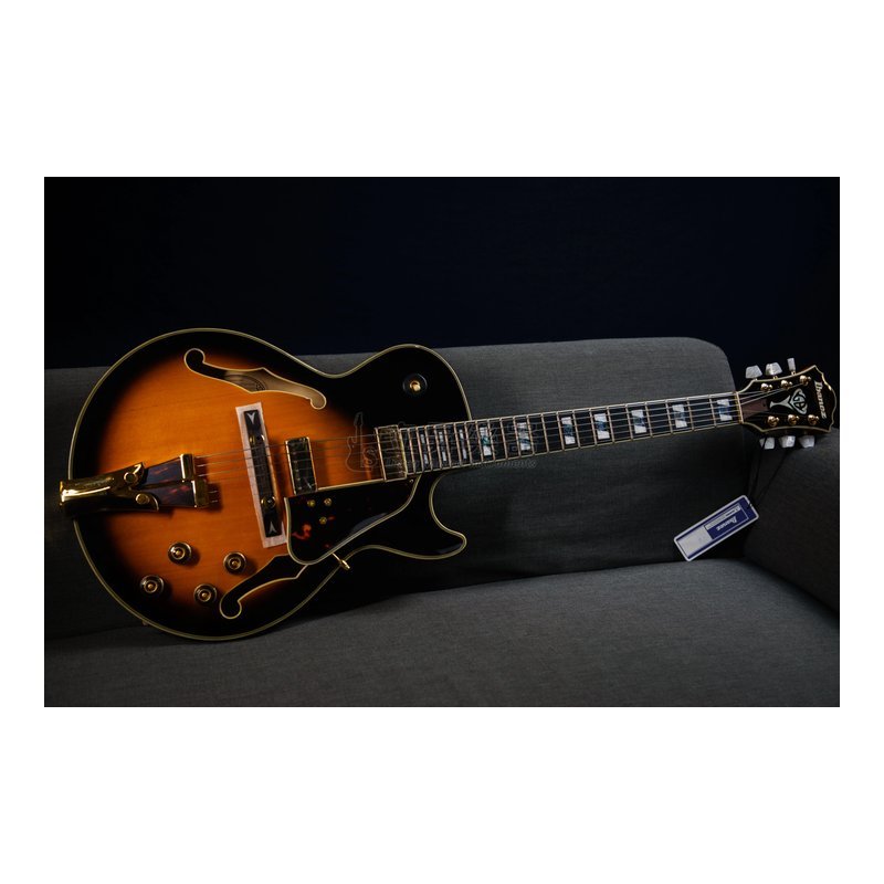 Ibanez Ibanez GB10SE-BS 空心吉他 George Benson簽名款 爵士吉他 咖啡夕陽漸層 Brown Sunburst 附原廠硬盒 — 三峽木吉他 / 民謠吉他