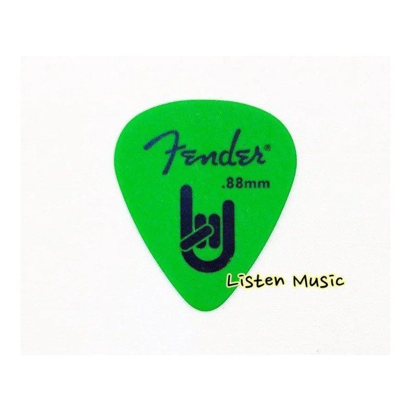 Fender Fender Pick (0.88mm) 彈片 撥片 Rock Pick 15元/片 — 三峽Pick