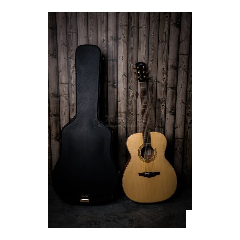 Veelah Veelah V7-SAS-OM 雲杉面板/桃花心側背板 全單板木吉他 (附原廠硬盒、配件包) — 三峽木吉他 / 民謠吉他