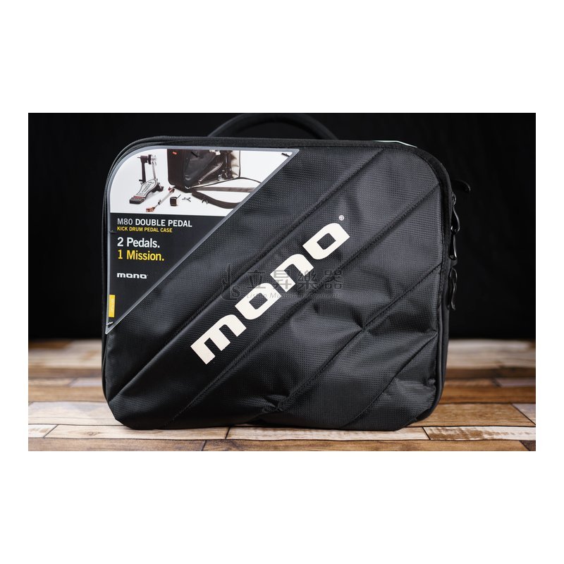 MONO MONO M80系列 雙踏袋 Double Pedal 防刮耐磨防潑水 M80-DP-BLK 單踏可裝 — 三峽效果器