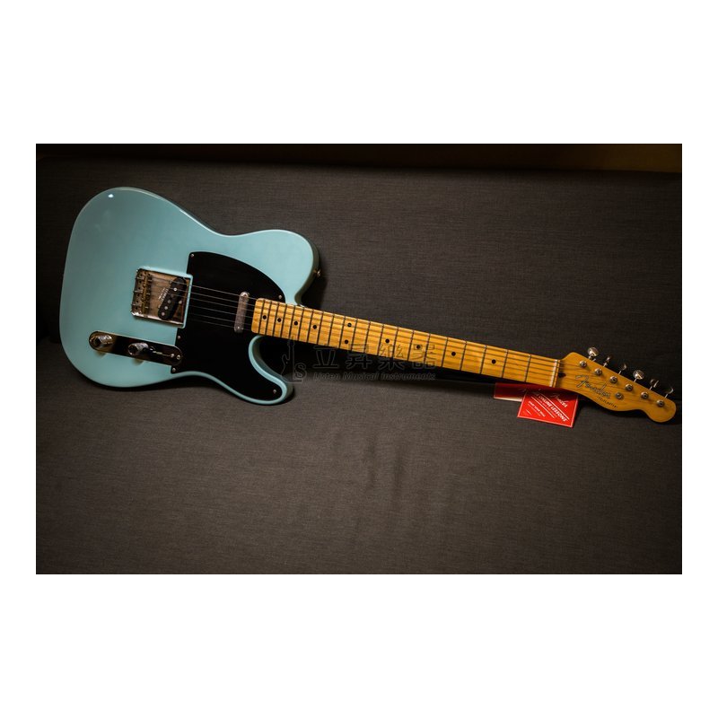 Fender Fender VINTERA 50S TELECASTER MODIFIED Daphne Blue 達芙妮藍 楓木指板 電吉他 墨廠 — 三峽電吉他