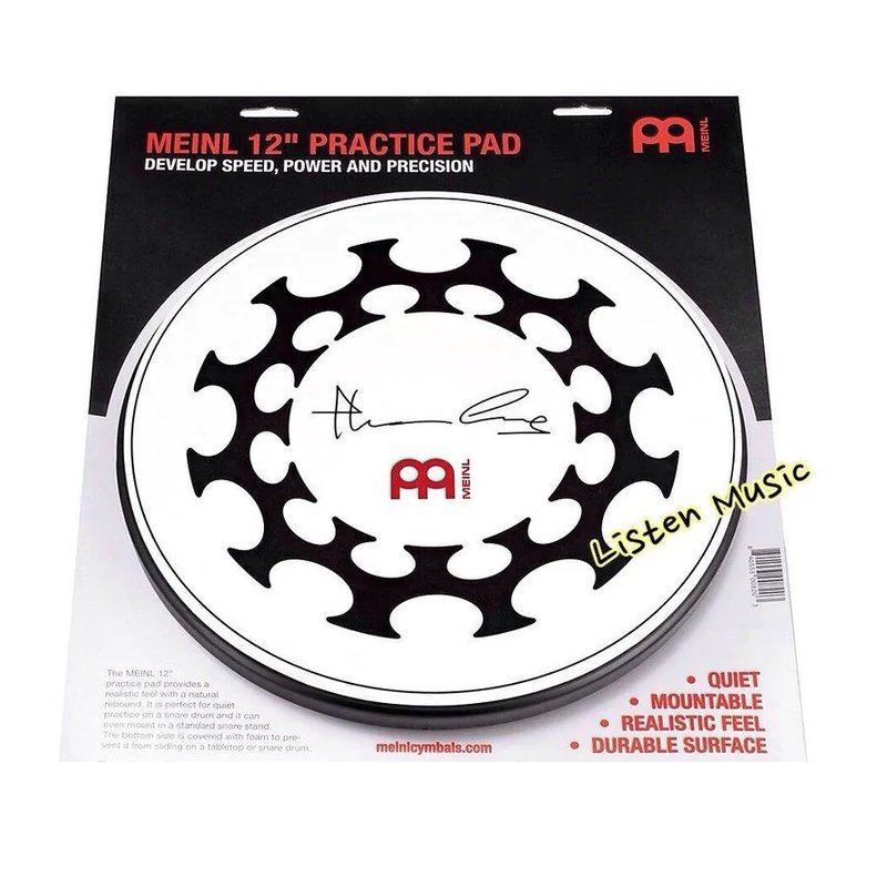 Meinl 德國 MEINL MPP12TL 12吋 打點板 Thomas Lang 可優惠加購打點板腳架 MPP-12 — 三峽鼓 / 打擊
