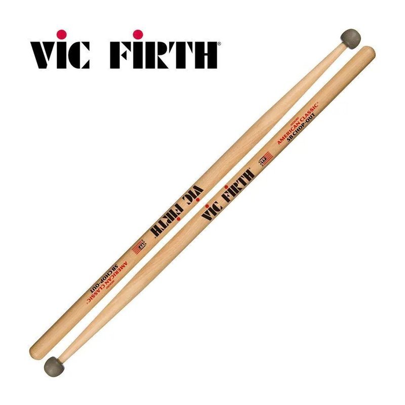 Vic Firth 美國 Vic Firth 5BCO 胡桃木鼓棒 5B chop out 橡膠槌頭 鼓棒 — 三峽鼓 / 打擊